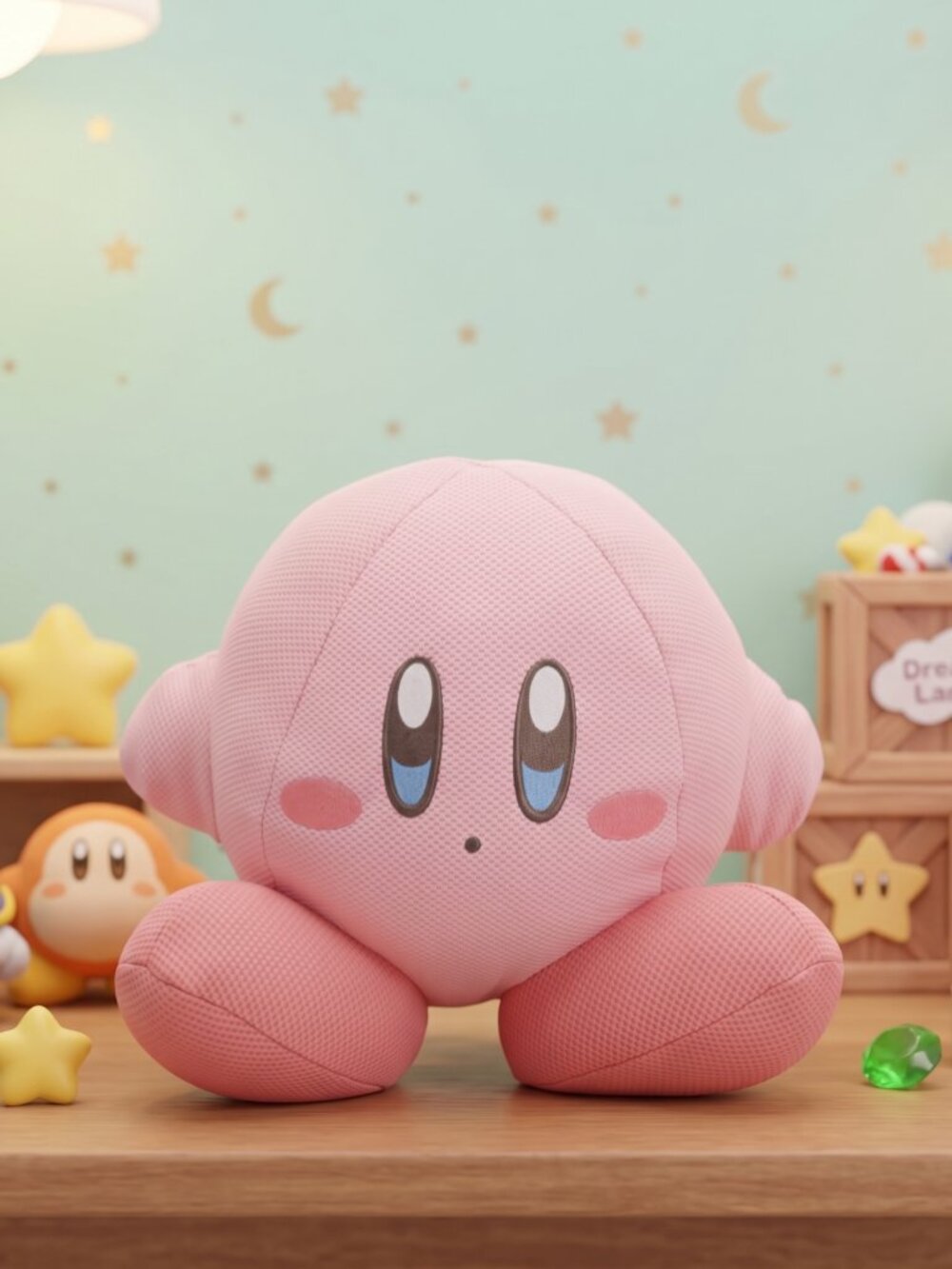 Kirby Soft Knit Waffle Plush